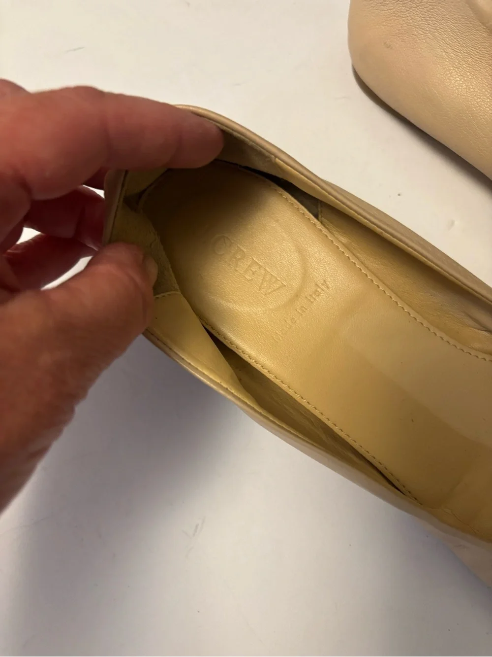 J.Crew beige flats
